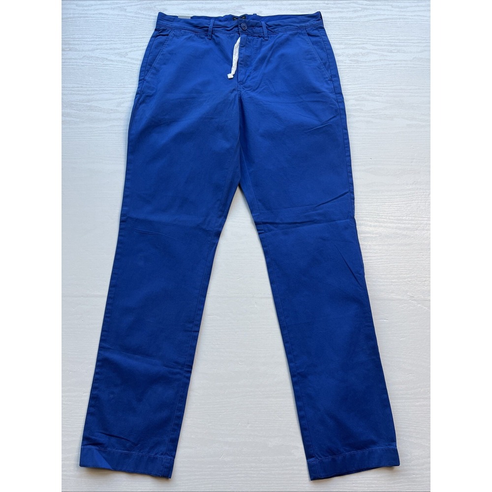 J Crew 770 Straight Garment Dyed Poplin Chino Pant Mens 32x32 New